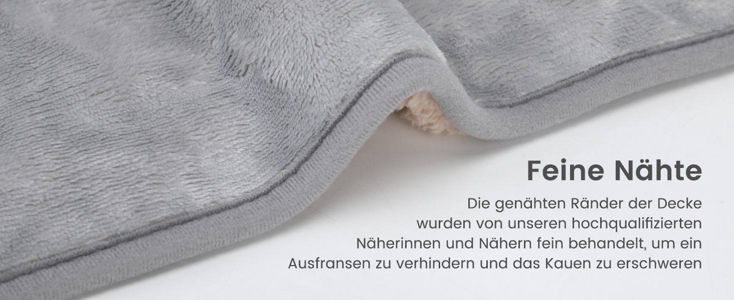 PETTOM Деки для собак та котів, флісова підстилка, водовідштовхувальна, 152 x 127 см (Світло-сірий + Бежевий)