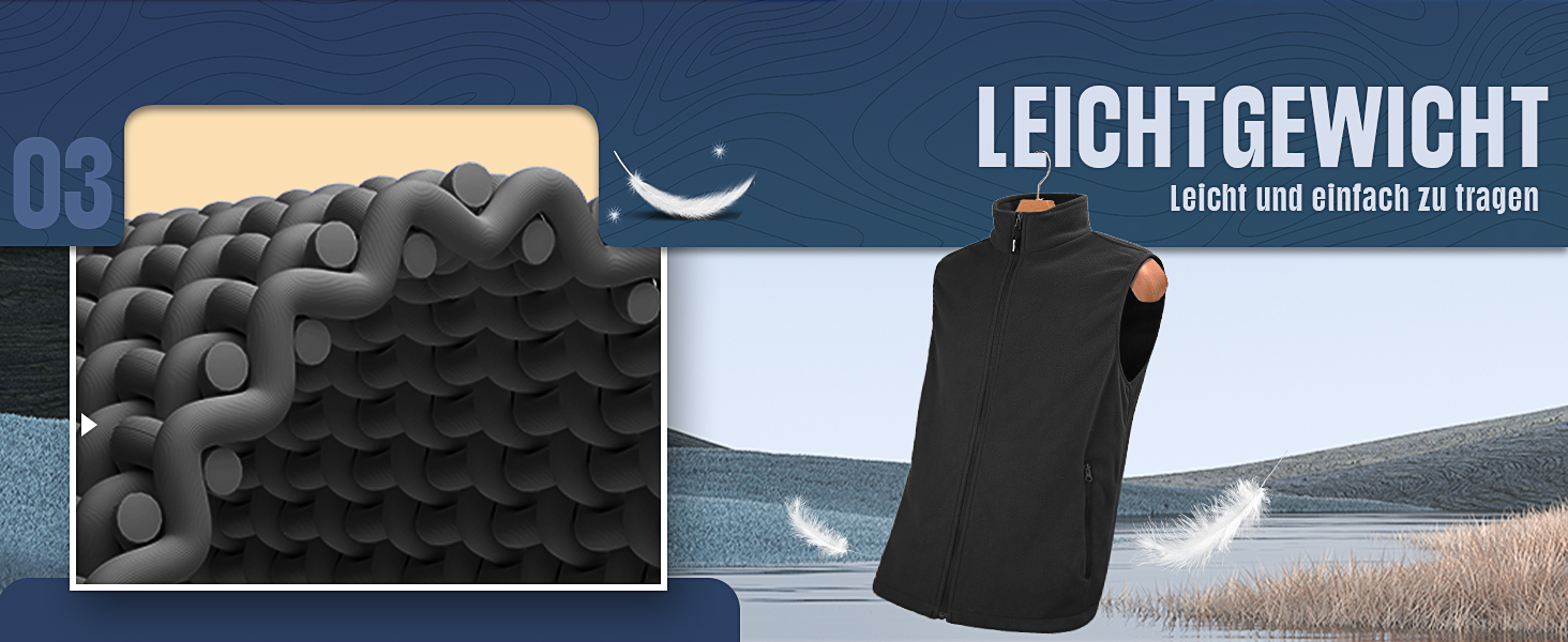 Флісова жилетка чоловіча Outdoor Ventures з довгими рукавами, тепла, вітронепроникна, з підкладкою, зимова жилетка, робоча жилетка для чоловіків з кишенями на блискавці (XL, Dim Gray)