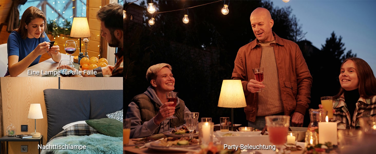 Бездротова LED лампа настільна акумуляторна 3000mAh з торшею, регульоване торканням, портативна лампа для дому та вулиці, з імітацією текстури дерева