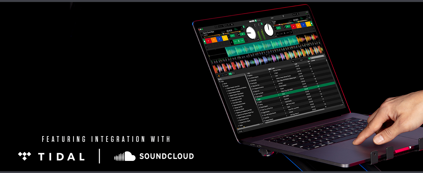 DJ-контролер Numark Mixtrack Platinum FX + навушники Numark HF125 для Serato DJ (4-Deck)