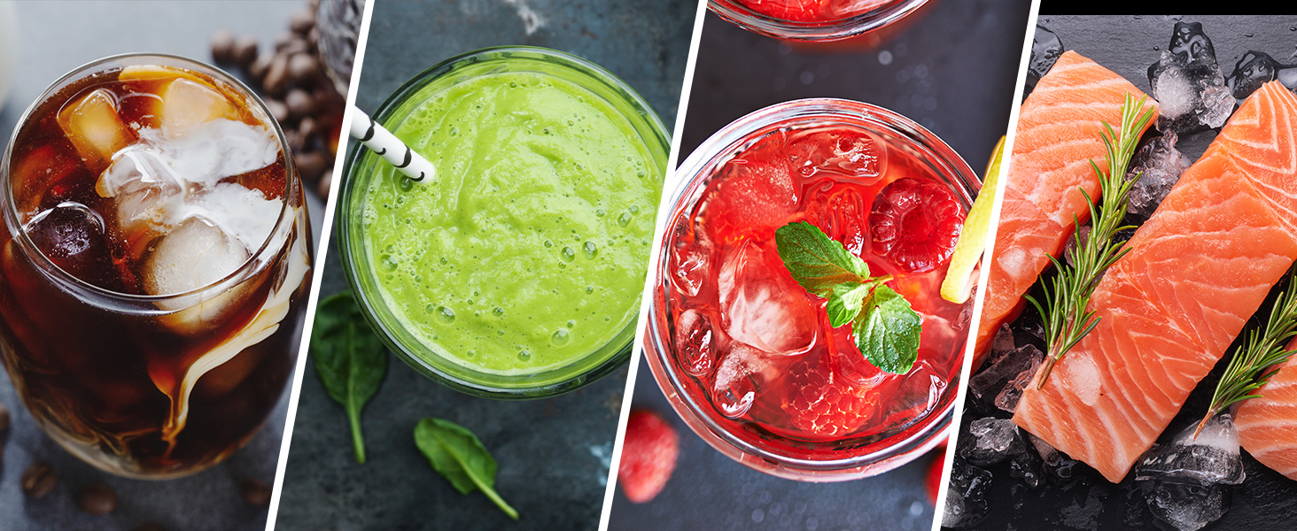 Машина для приготування льоду MEDION MD11960: кубики, подрібнений лід, 2 л бак, самоочищення