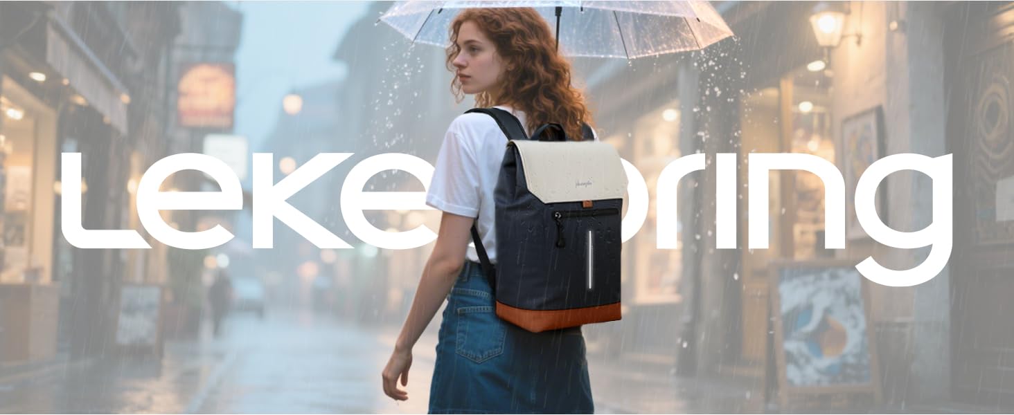 Стильний рюкзак для жінок та чоловіків з відділенням для ноутбука 15.6