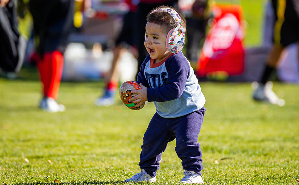 Навушники для захисту вух Kinder - регульовані навушники для дітей, шумоізоляція, SNR 28dB, дизайн єдинорога з рожевою стрічкою