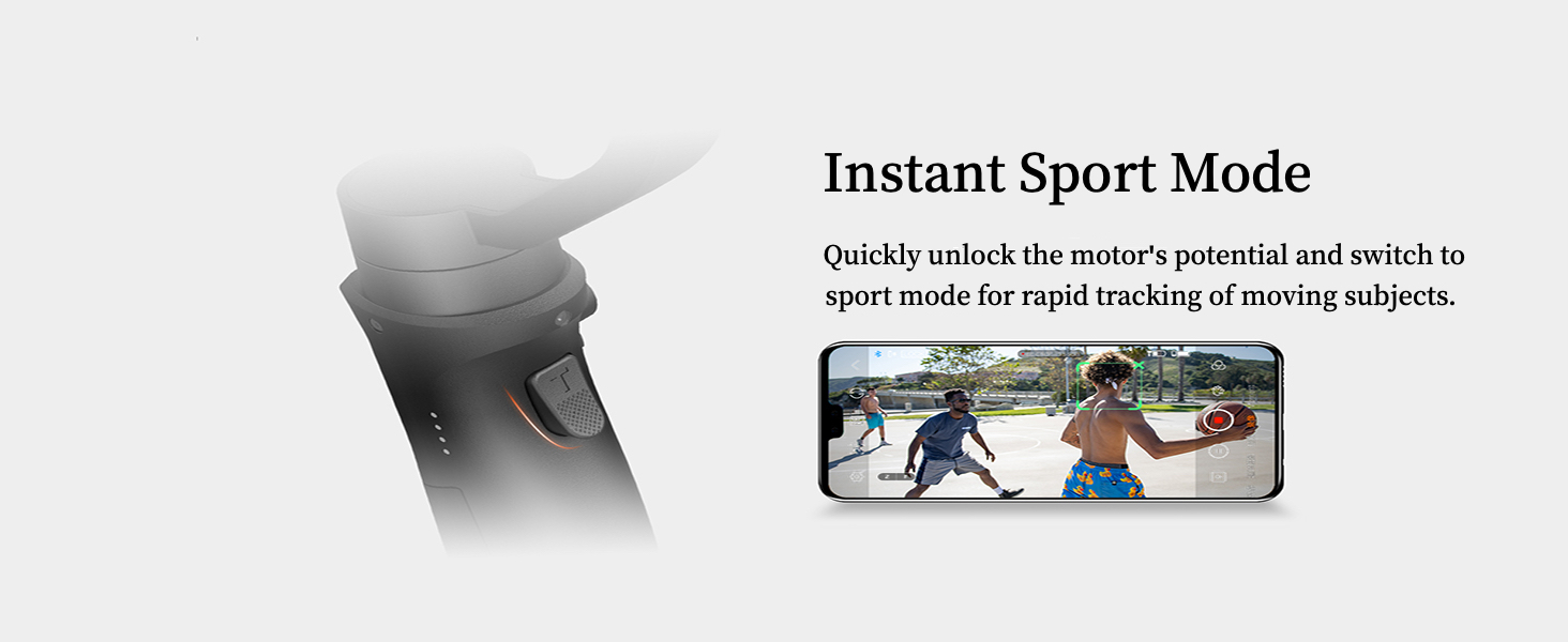 Hohem iSteady Mobile Plus Kit - Стабілізатор для смартфона з підсвічуванням, 3-осьовий, 280г, Android/iOS, для YouTube та TikTok