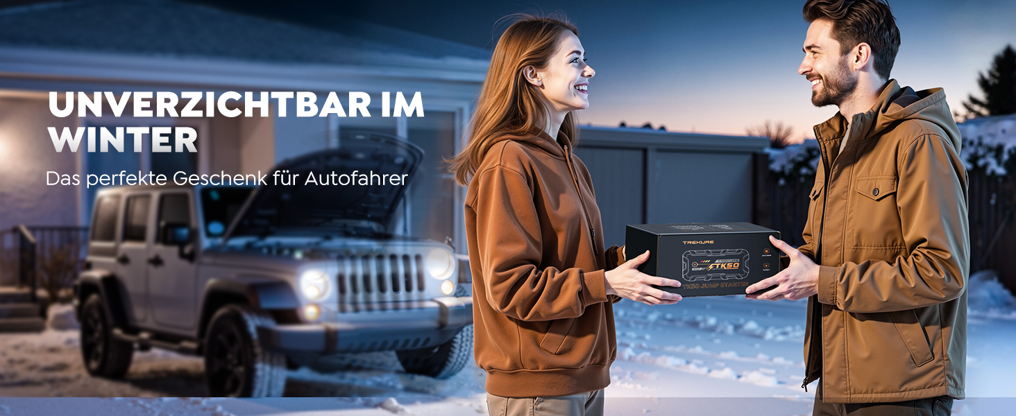 Powerbank для авто 8000A Starthilfe (бензин/дизель) 26800mAh з ліхтарем та USB