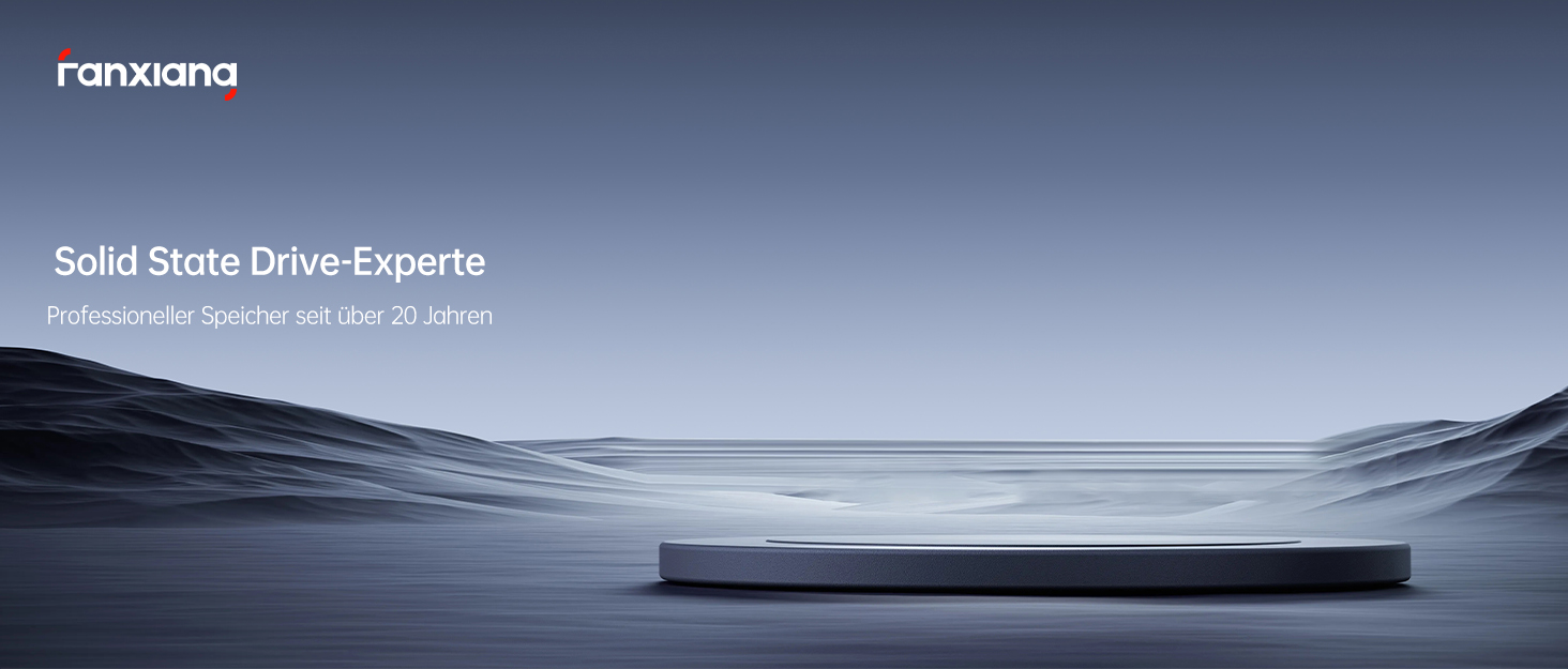 SSD накопичувач Fanxiang 1TB NVMe PCIe Gen3 QLC з SLC кешем для ігор, 3500 МБ/с (читання), 2500 МБ/с (запис), внутрішній SSD для ПК та ноутбука