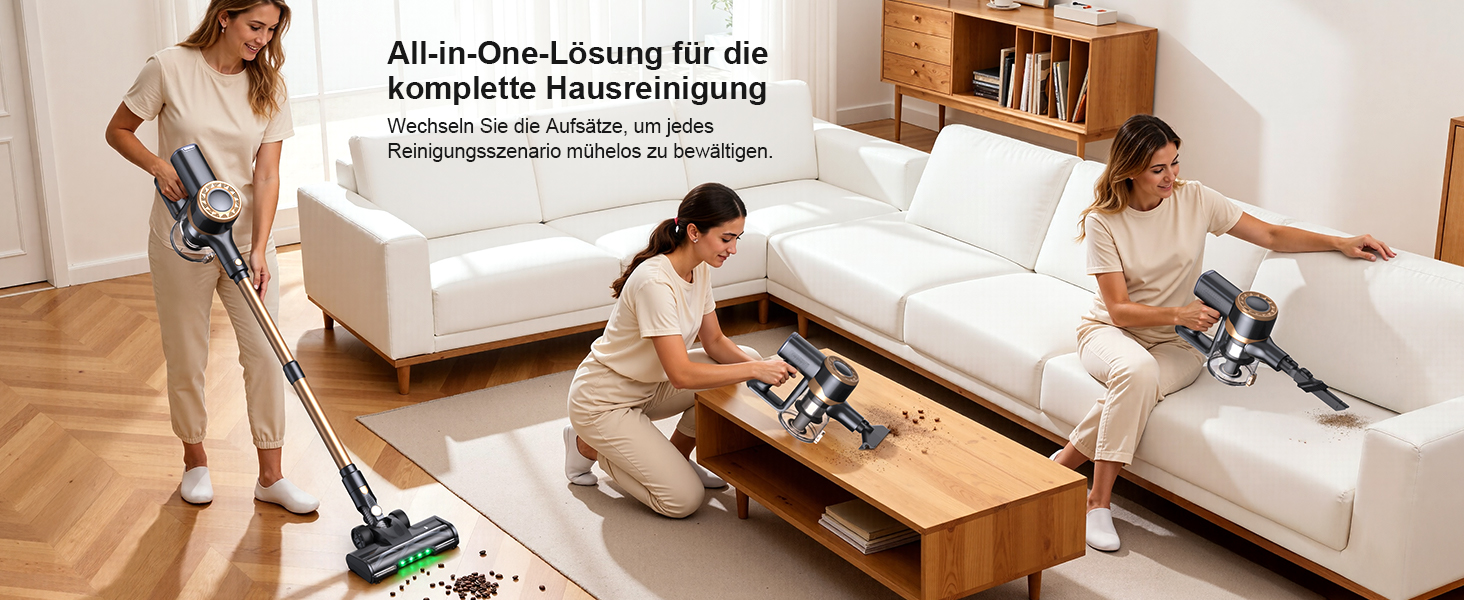 Бездротовий акумуляторний пилосос Lubluelu: легкий, тихий, з LED-дисплеєм, потужний, для дому та авто