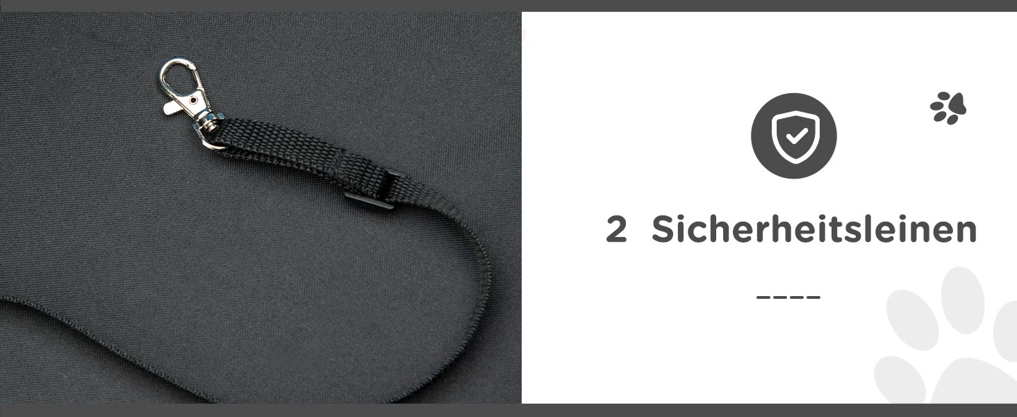 Візок для собак та котів PawHut - складаний, до 20 кг, з великими колесами, з килимком та сіткою, сірий