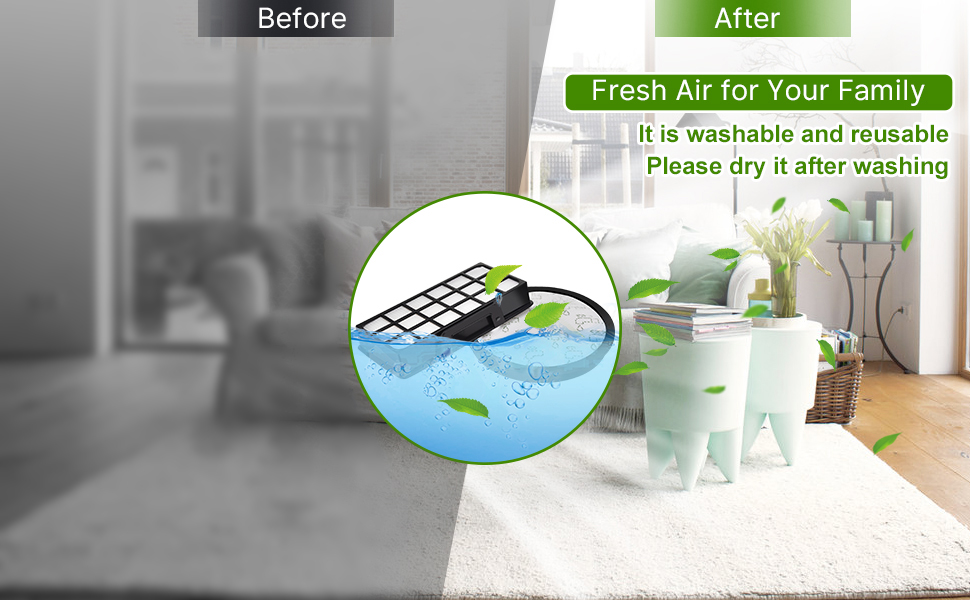 Фільтри Rebirthcare для пилососів Rowenta Silence Force Cyclonic (ZR903701, RO76xx)