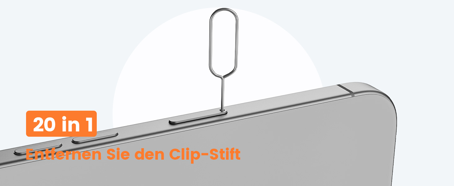 Набір для чищення клавіатури та навушників: 22 в 1. Підходить для AirPods, ноутбуків, моніторів, телефонів.