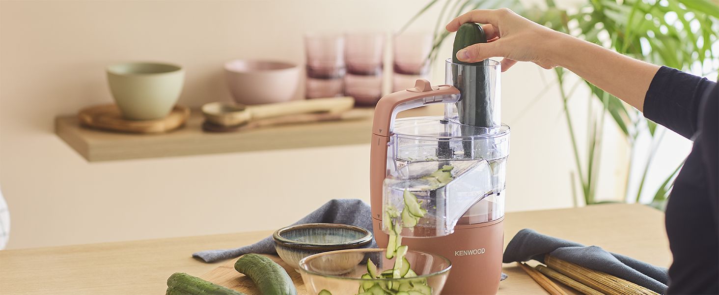 Кухонний комбайн Kenwood MultiPro Go FDP22.130GY, 650 Вт, 1.3 л, Компактний, Багатофункціональний, Синій