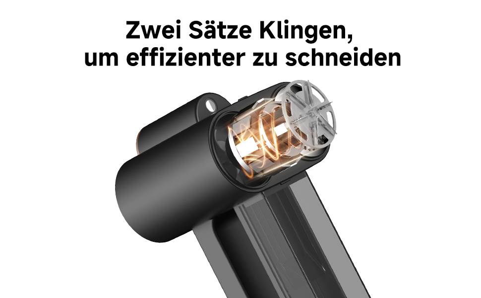 Електричний видальник ворсу для одягу та меблів - 6 лез, 3 режими, LED-дисплей, акумуляторний, чорний