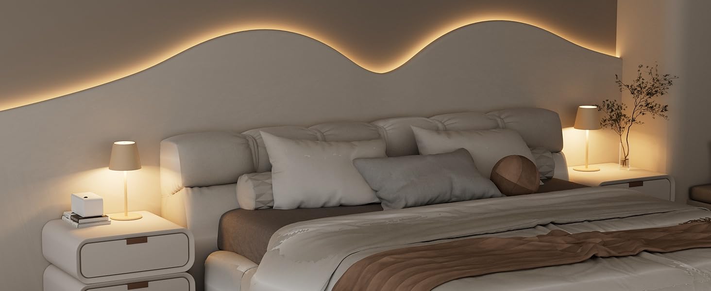 Акумуляторний LED світильник настільний 26 см, 5000mAh, Khaki (2 шт) - кемпінговий, водонепроникний IP54, для ресторану, спальні, бару