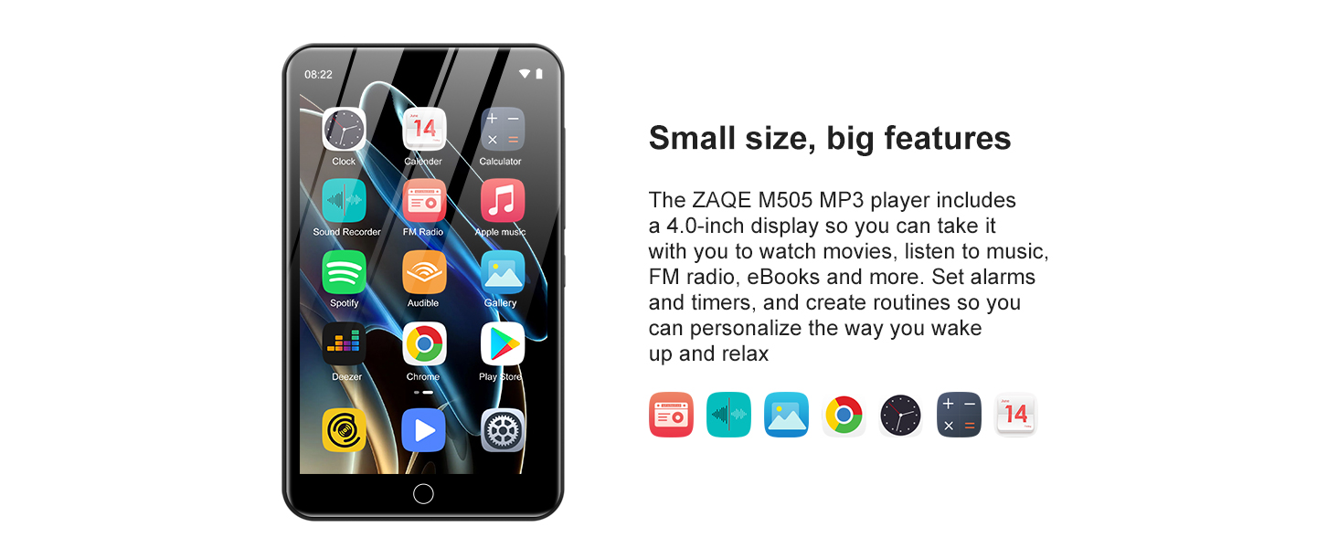 MP3-плеєр дитячий 80GB з Wi-Fi та Bluetooth, 4