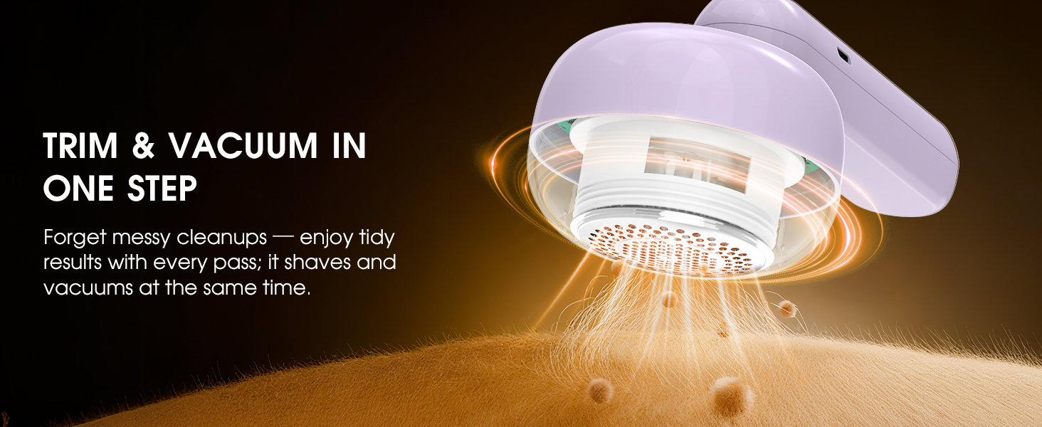 Електричний триммер для одягу Fusselrasierer: 6 лез, 3 швидкості, перезаряджається, з індикатором заряду, для пуловерів та одягу, фіолетовий