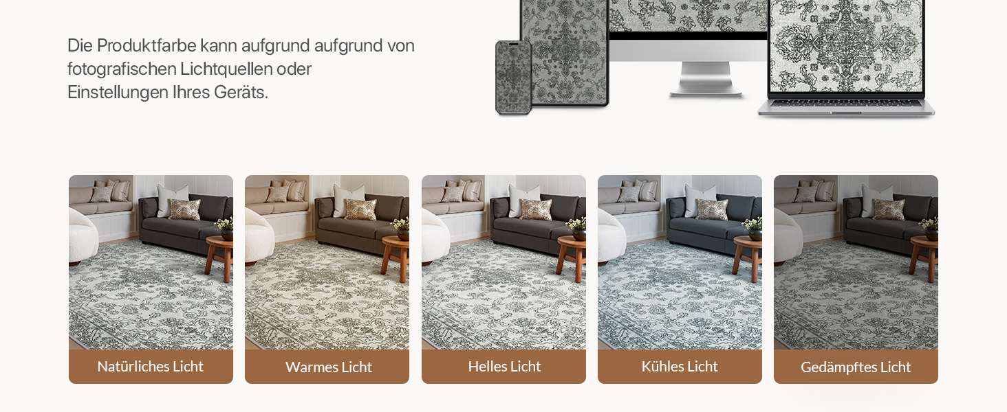 Килим GENIMO Boho Vintage 160x230 см, короткий ворс, антиковзаючі, для вітальні, спальні, їдальні, офісу, стильний, ніжний салатовий колір