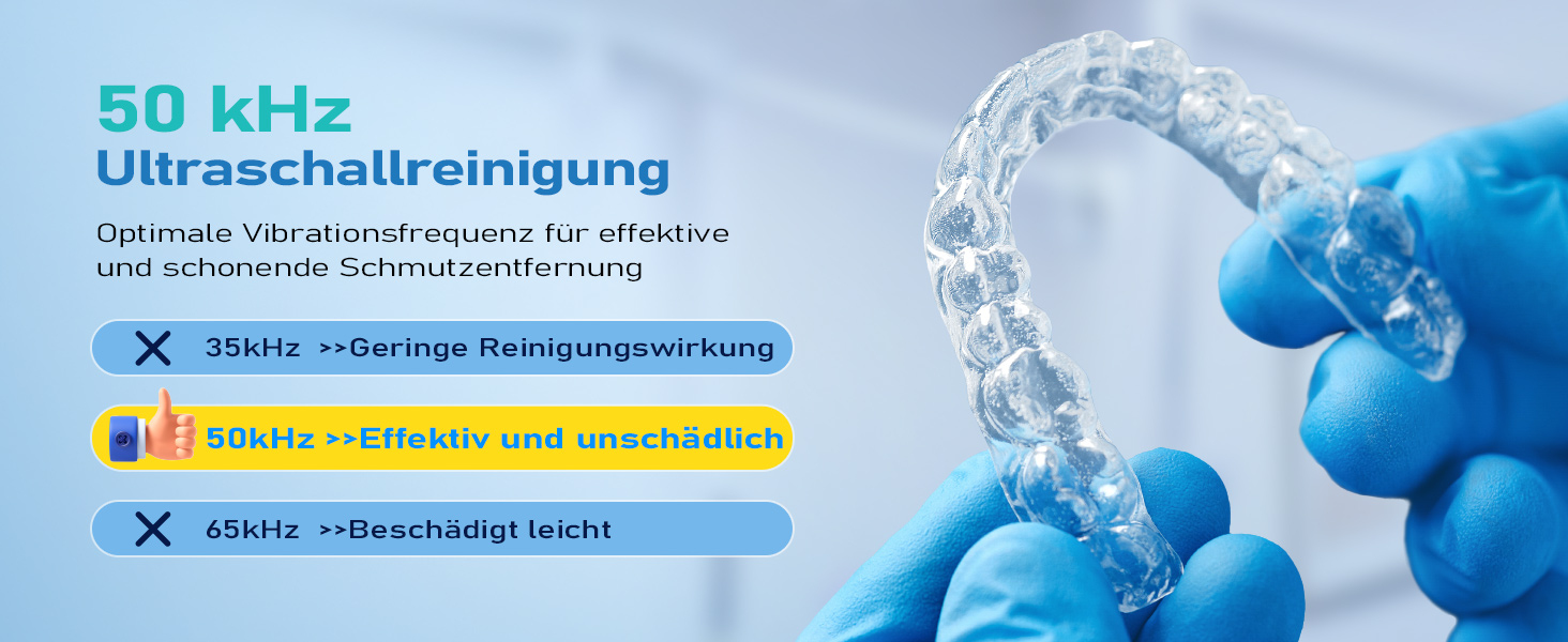 Ультразвуковий очищувач для стоматології 50kHz, 250мл з УФ-лампою (6 ламп) для брекетів, кап, ретейнерів, зубних протезів, елайнерів та ювелірних виробів, чорний