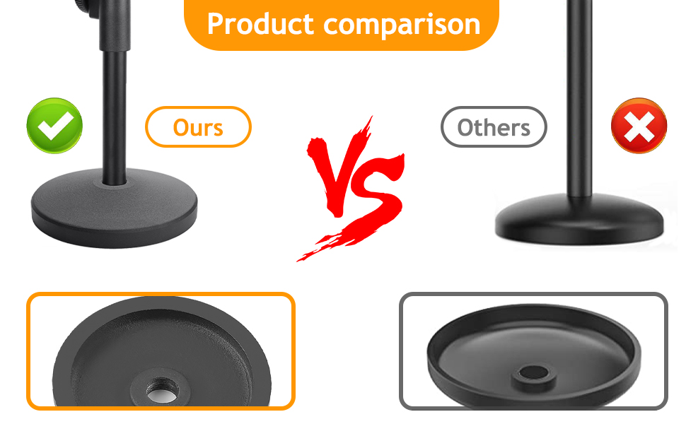 Підставка для мікрофона AT2020 з поп-фільтром та вітрозахистом для Audio Technica AT2020V AT2020USB+ AT2035 ATR2500X (Металева підставка для мікрофона AT2020)