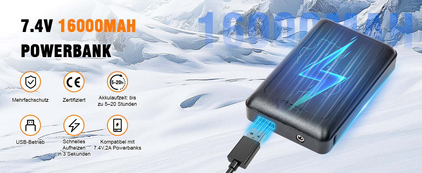 Обогреваемая жилетка для женщин и мужчин, двойной регулятор, 3 температурных режима и 6 зон обогрева, ветро- и водонепроницаемая ткань, оснащена аккумулятором 16000mAh, подходит для походов, катания на лыжах, рыбалки, размер XL