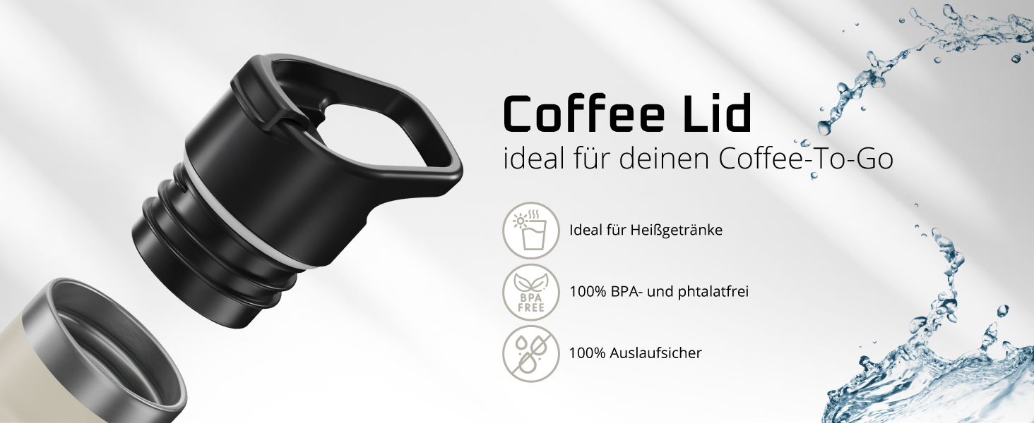 Фляга для води з нержавіючої сталі з трубочкою та інфузером, 3 кришки: BPA-free, не протікає, підходить для газованої води - спортивна фляга, термофляга, ізотермос, 530 мл, рожевий колір бамбук