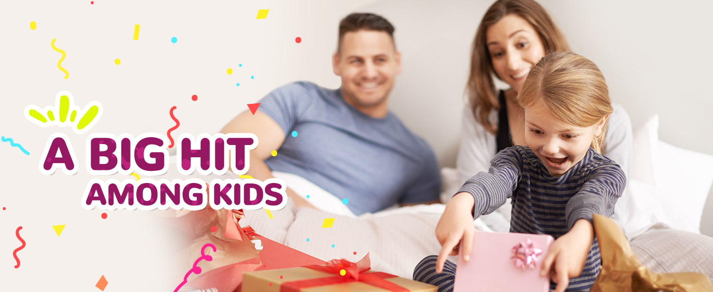 iClever Дитячі навушники Bluetooth з LED-підсвічуванням, обмеження гучності 74/85 дБ, 43 години роботи, стерео звук, Type-C, AUX-кабель, Bluetooth 5.3, для планшетів/подорожей, рожеві