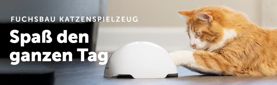 PetSafe інтерактивна іграшка для котів з таймером, на батарейках AA, модель «Лисячий нірка»