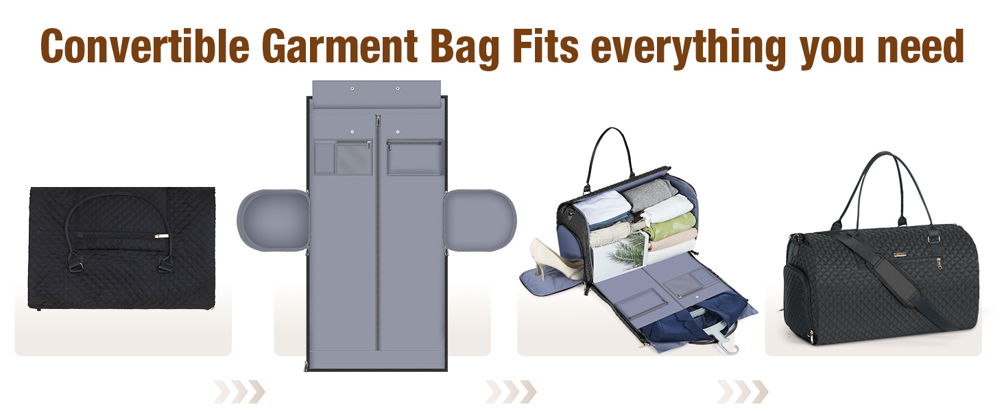 Сумка-органайзер для подорожей 2в1, жіноча, 50L, з відділеннями для взуття та речей, чорна