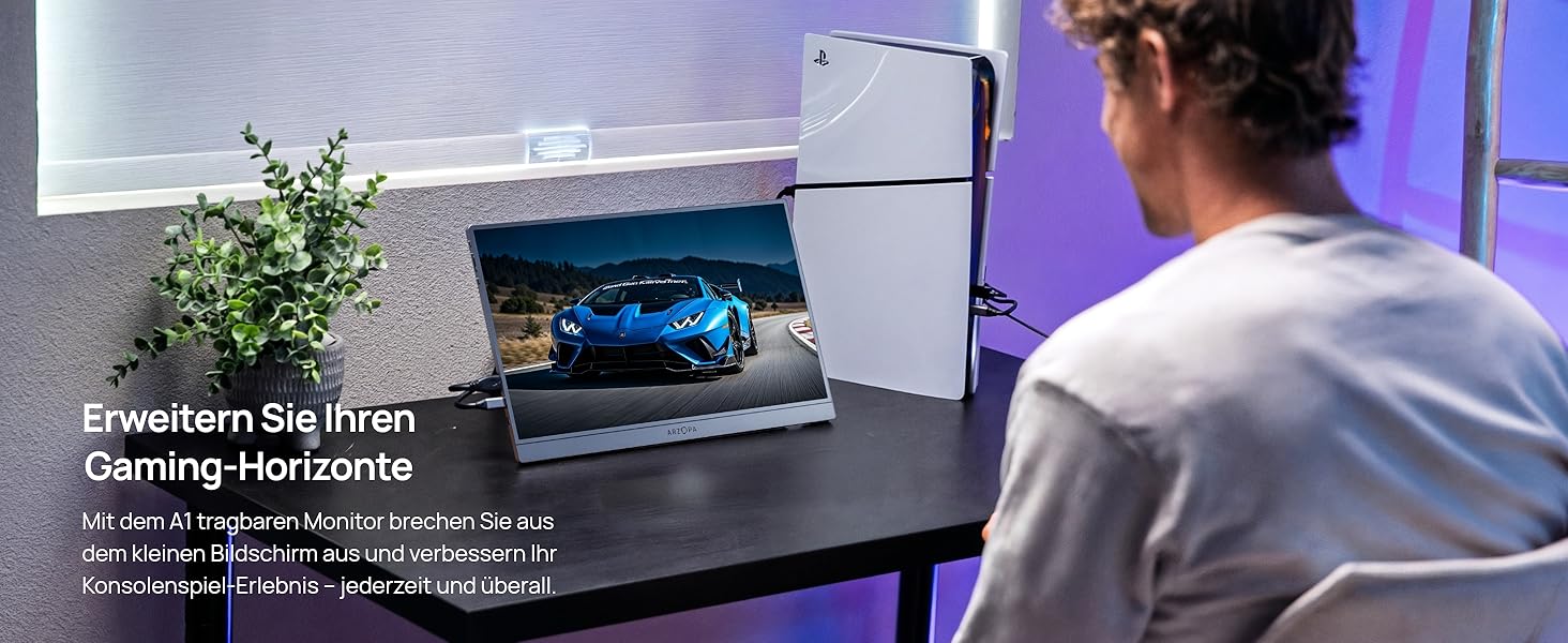 Портативний монітор ARZOPA 15.6