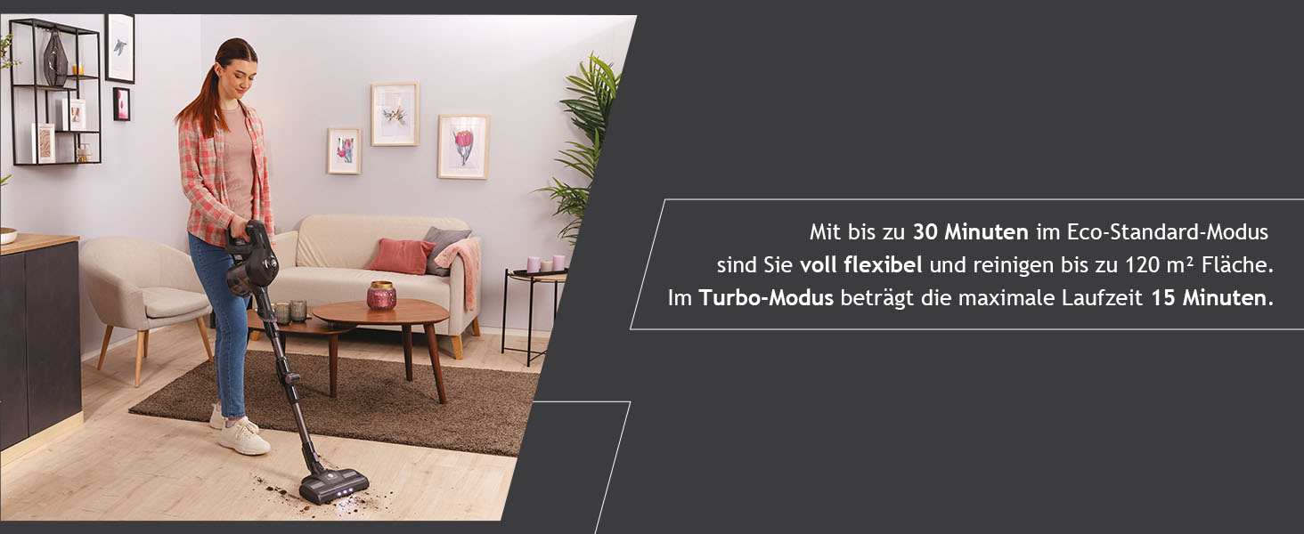 Бездротовий акумуляторний пилосос Hoover HF110H Flex: для площі до 120 м², LED-підсвічування, XL-контейнер, насадки для щілин та килимів