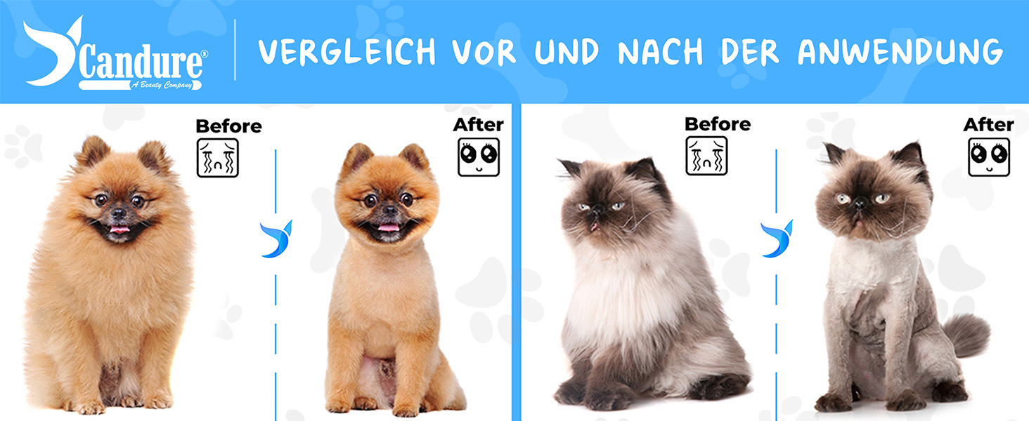 Професійна щітка для собак та котів Candure, довге волосся, догляд за шерстю, гребінець, двосторонні зубчики, 17+9, видаляє ковтуни, шерсть з меблів (Блакитна)