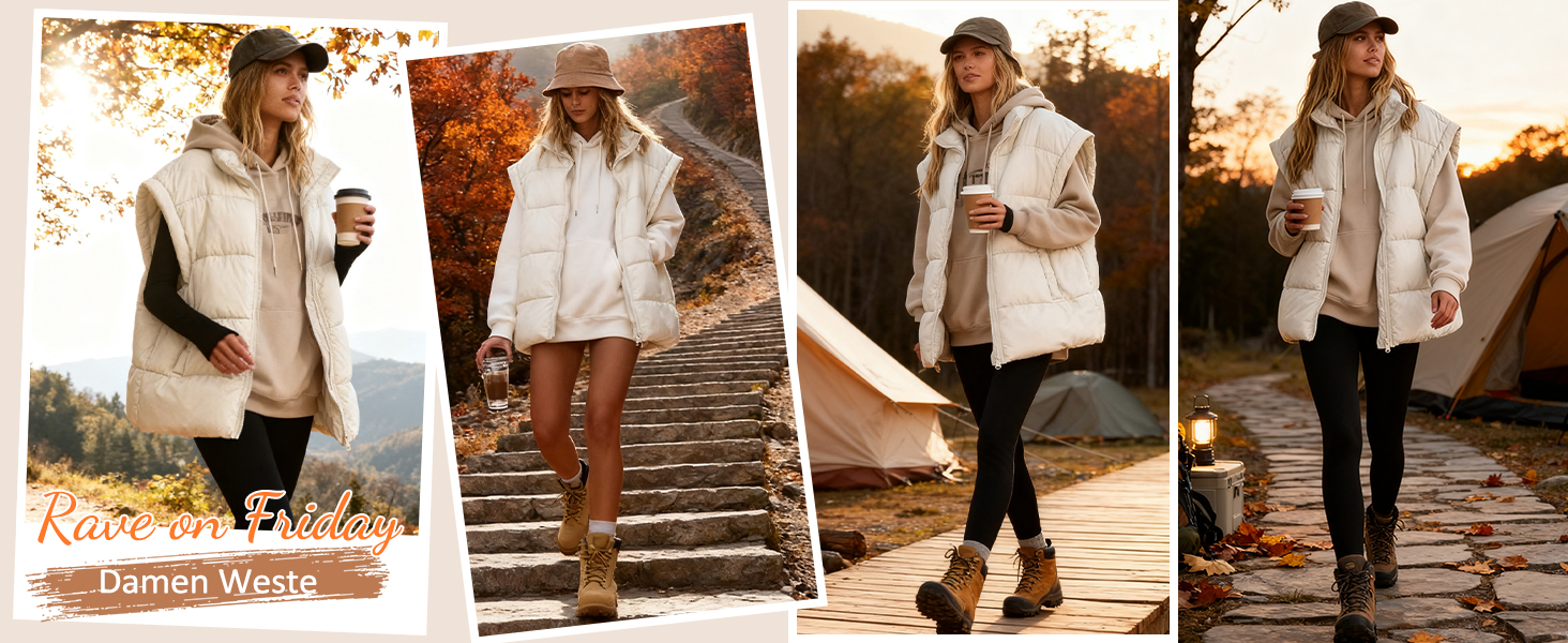 Легка степкова жилетка Daen Weste з коміром-стійкою, без рукавів, для осені/зими/міжсезоння, для активного відпочинку, S-XXL (Коричневий, L)