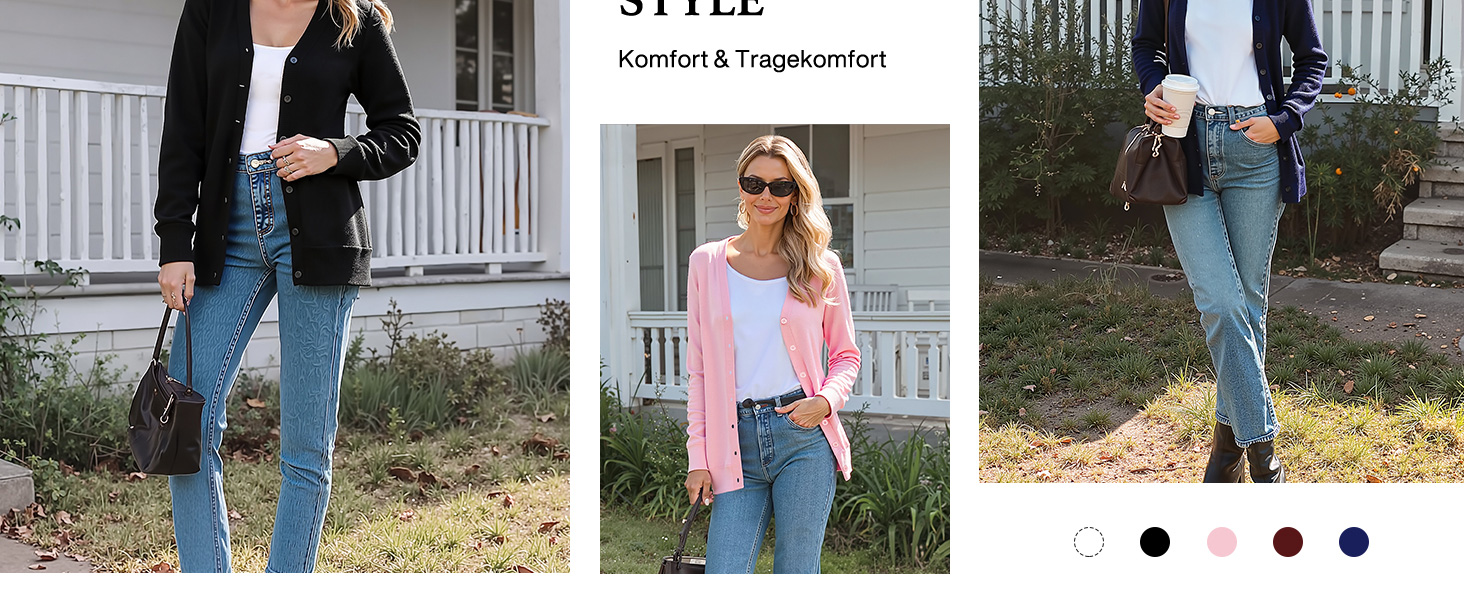 Жіноча легка в'язана жилетка з довгим рукавом, в'язаний пуловер з V-подібним вирізом, вінтажна класична жилетка з ґудзиками, темно-синього кольору XXL