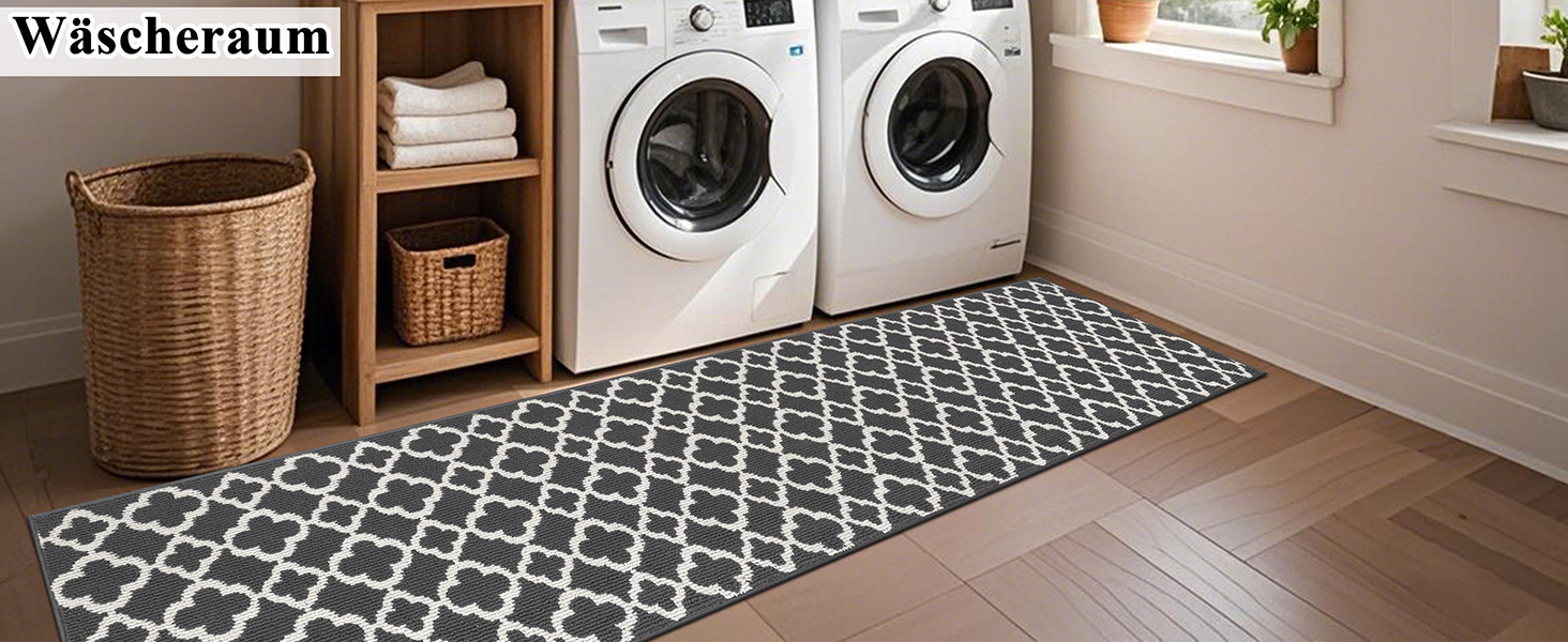 Килимок для підлоги SHACOS, антиковзаючий, для кухні, вітальні, передпокою, 50x150 см (60x300 см), темно-сірий