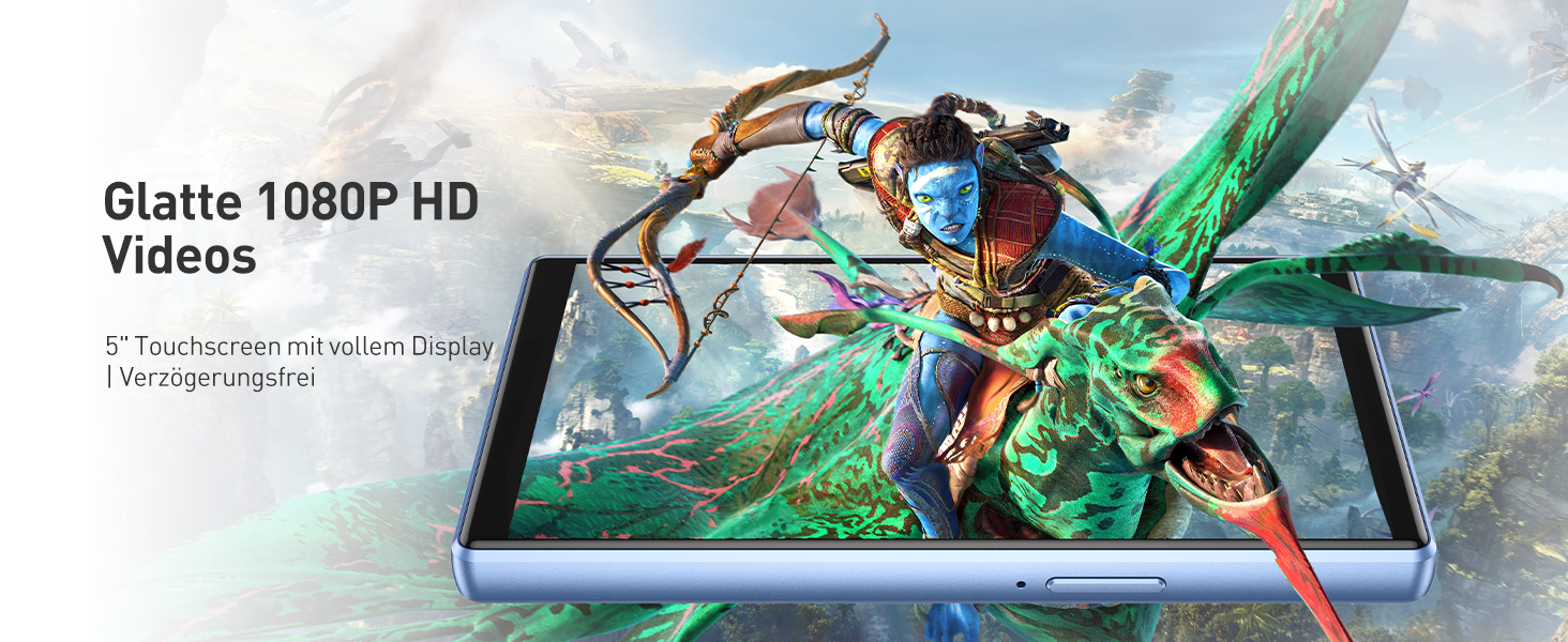 MP3 плеєр AGPTEK з Bluetooth та Wi-Fi, 5