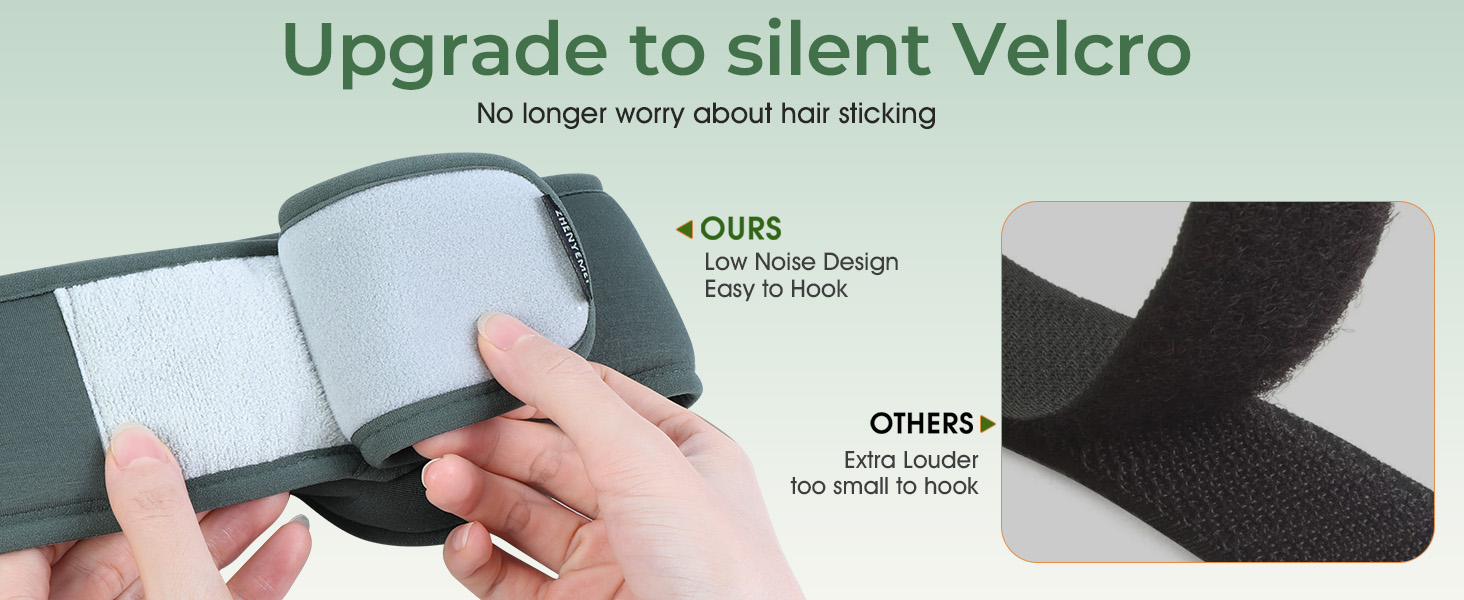 Сліп-маска з навушниками MUSICOZY з бамбука та бавовни, Bluetooth v5.4, 3D, для тих, хто спить на боці, з мікрофоном, сірий колір