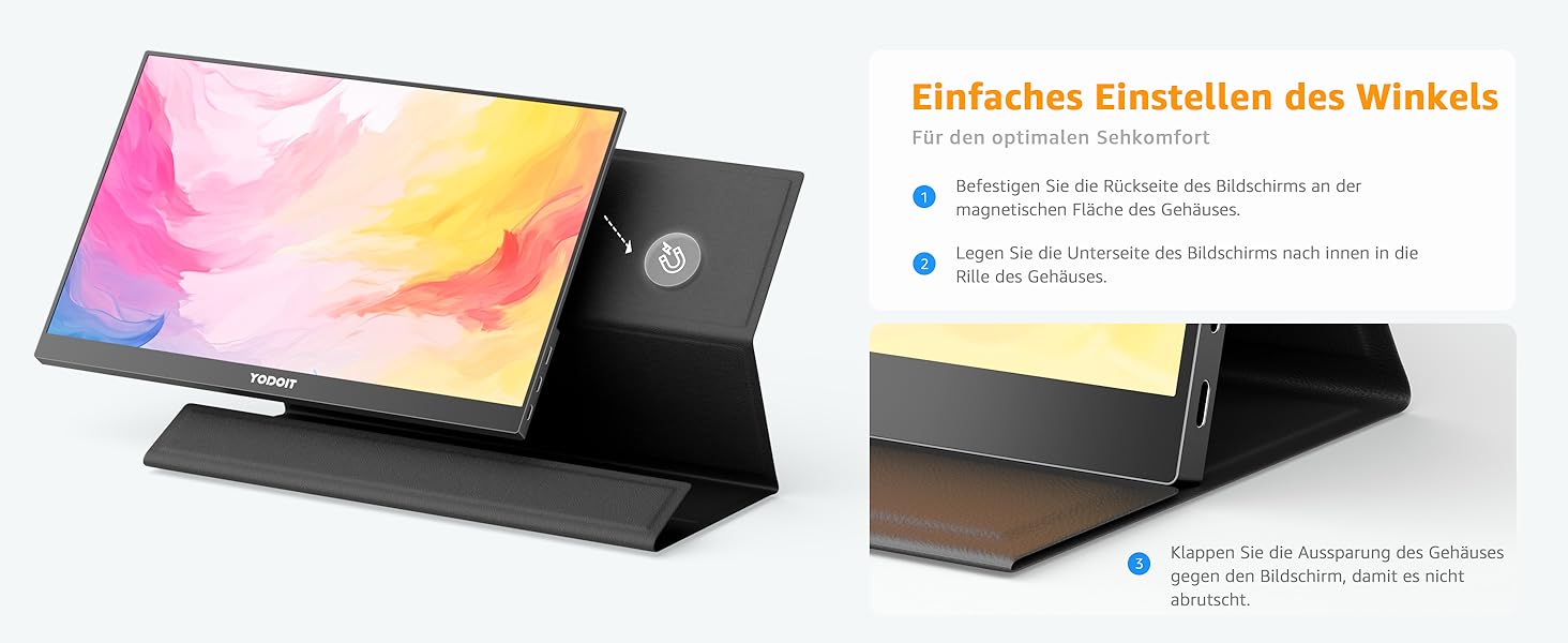 Портативний монітор Yodoit 17.3