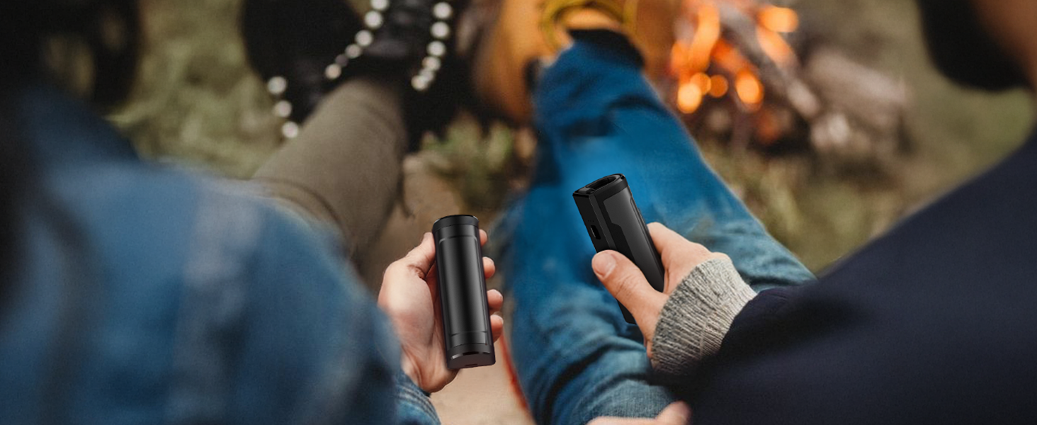 Електричні грілки для рук EasyAcc 10000mAh (2 шт.), 3 режими нагріву, LED-дисплей, для кемпінгу, полювання, гольфу, Рейно