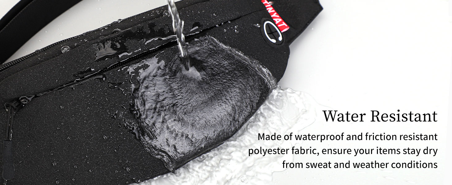 Поясна сумка TYNAT для туризму та спорту (сіра, блакитна), T201