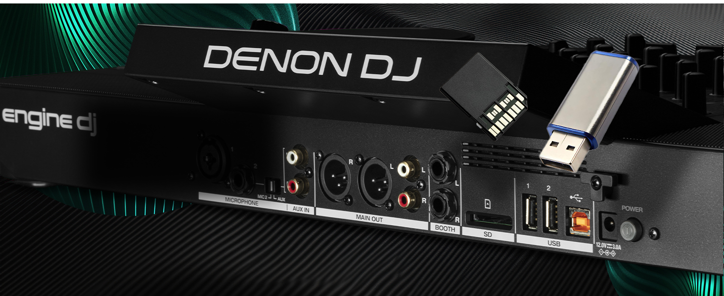 DJ контролер Denon DJ SC LIVE 4: 4 деки, Stem-розділення, Wi-Fi, вбудовані динаміки, сумісність з Serato DJ та Virtual DJ