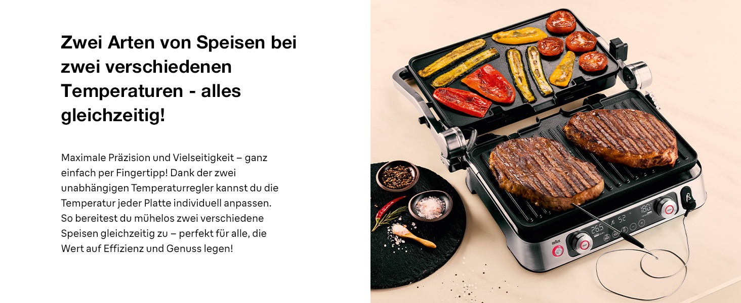 Електричний гриль Braun MultiGrill 7 CG7020: контактний гриль, BBQ та духовка 3-в-1, велика поверхня (12 бургерів), 2000W, 230°, миється в посудомийній машині, з піддоном для жиру, для дому