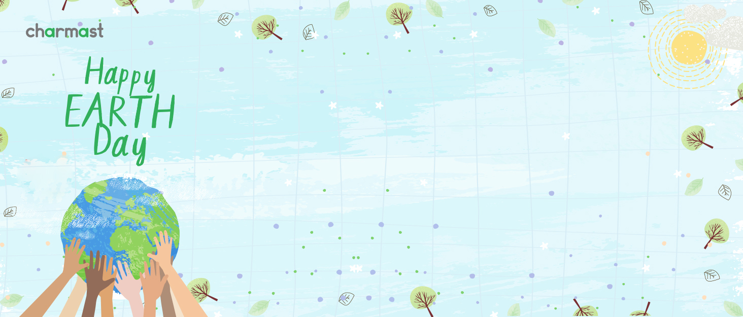 Power Bank Charmast 10000mAh з 6 виходами, USB-C, LED-дисплеєм, 4 кабелями, чорний