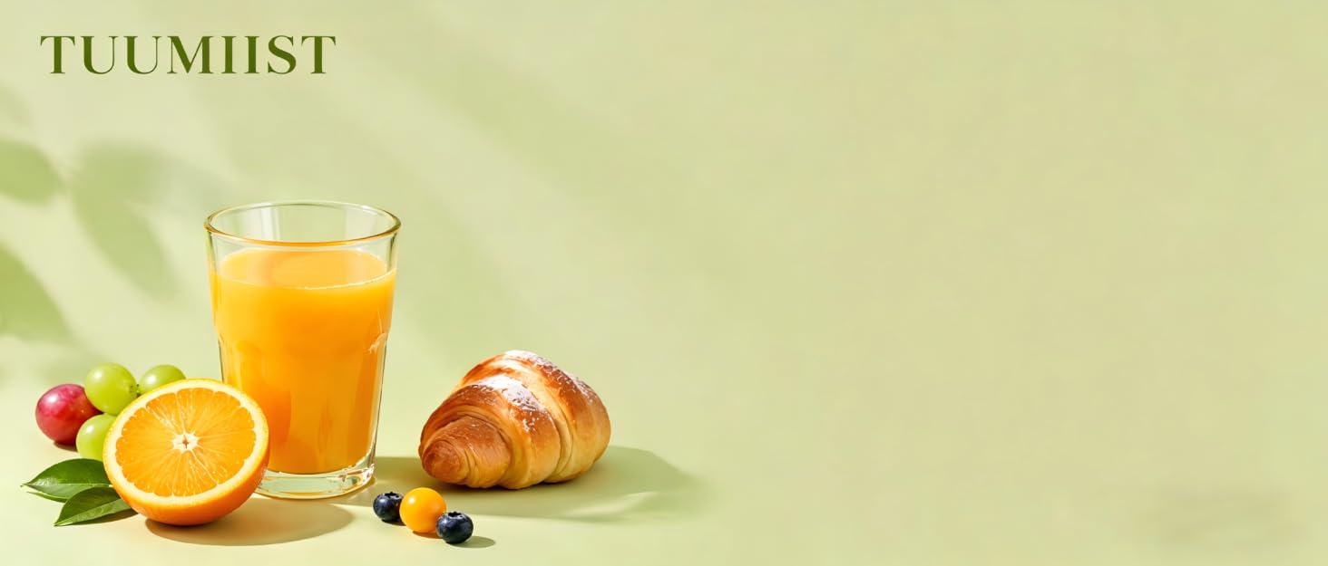 Шнекова соковижималка TUUMIIST Slow Juicer для цілих фруктів та овочів, 1.8 л, глянцевий чорний, 135 мм