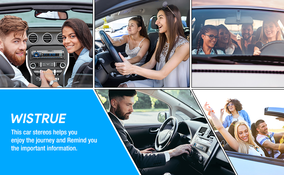 Автомобільна магнітола RDS Bluetooth 9-24V, FM/AM 1DIN, гучний зв'язок, 7 кольорів підсвітки, 2 USB, MP3-плеєр, AUX, SD, незалежний годинник, 30 радіостанцій