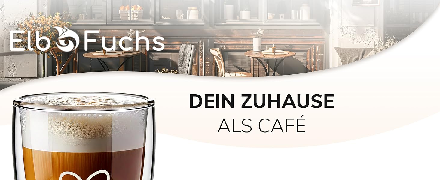 Набір склянок для лате макіато, 4 шт по 350 мл, з подвійними стінками | Ідеально для кави, чаю, капучино | Paris - Set4