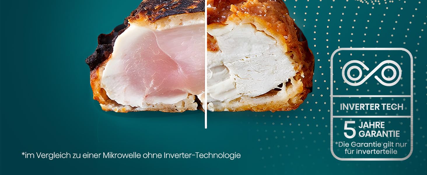 Мікрохвильова піч Hisense H20MOBS4HI 23 л з InverterTech, керамічним покриттям та цифровим керуванням