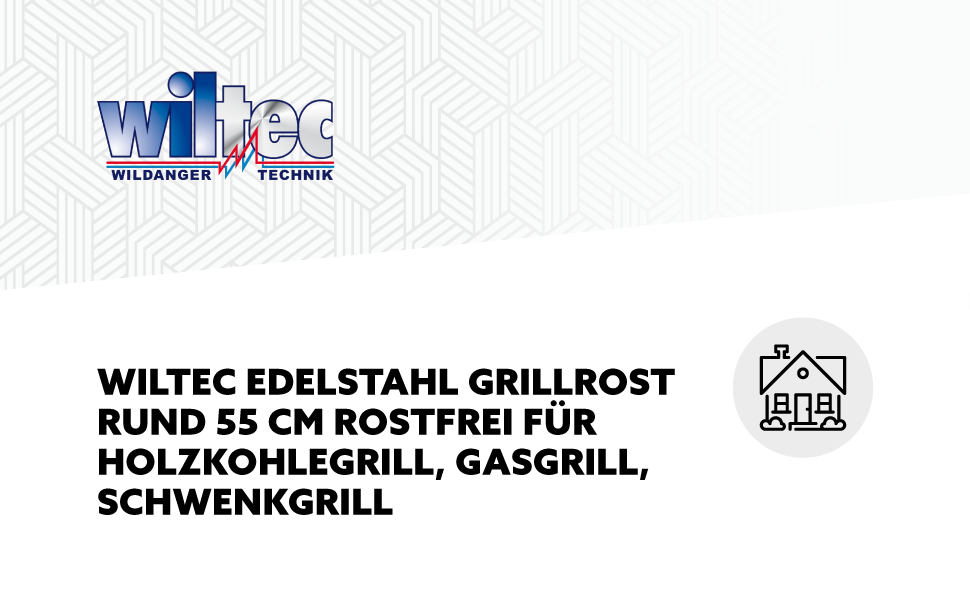 Німецька чавунна решітка для гриля, діаметр 55 см - універсальна для вугільного, газового та швабри