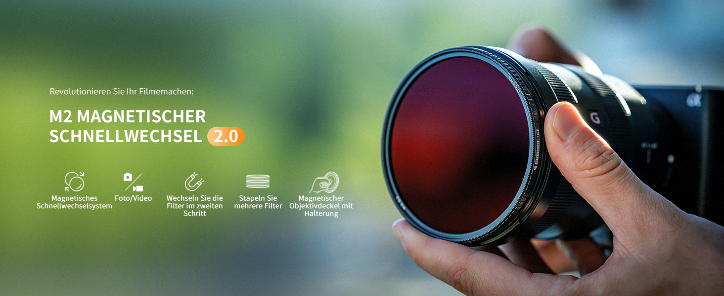 Фільтр Freewell 67mm Zirkular-Polarisator (CP) для камери, сумісний з серією M2 67MM CPL