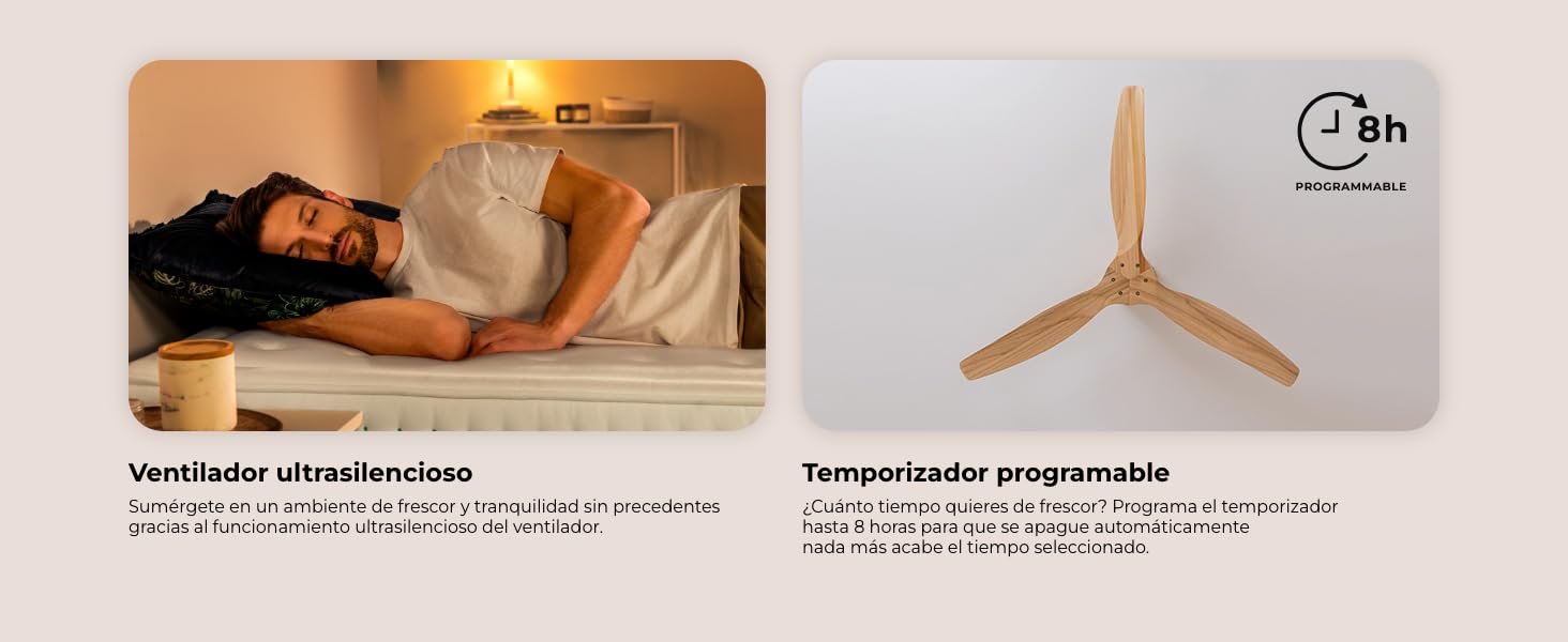 Вентилятор стельовий Cecotec EnergySilence Aero 5500 Aqua IronDarkWood Connected, двигун DC 40W, Wi-Fi, для дому та вулиці, 3 лопаті, 6 режимів, металік та темно-коричневий сталь | темне дерево