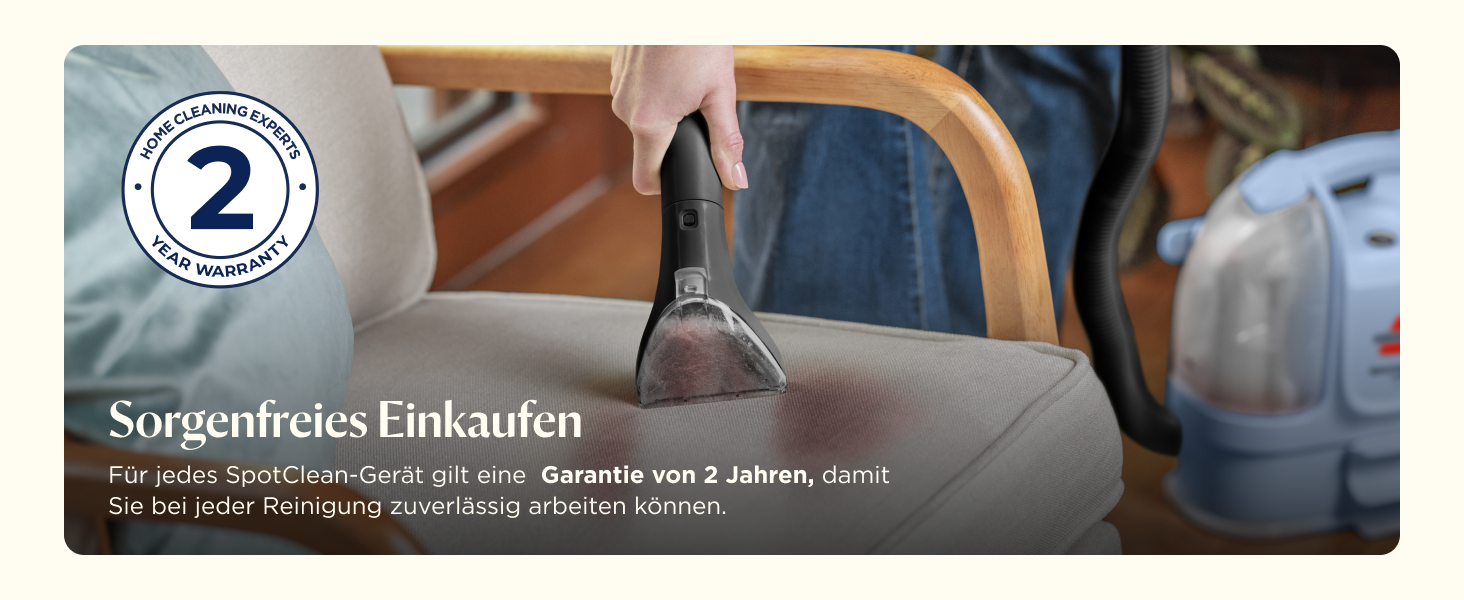 Портативний мийник для килимів та м'яких меблів Bissell SpotClean Mini з HeatWave технологією, 330W, 36988