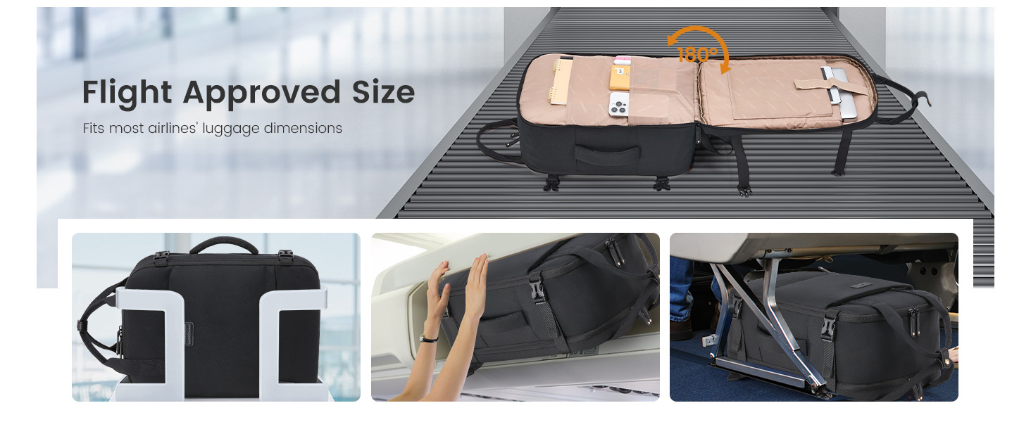 LOVEVOOK Рюкзак для ручної поклажі, жіночий, 15.6